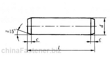 圆柱销淬硬钢和马氏体不锈钢|GB/T119.2-2000[标准 技术参数]