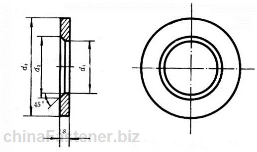 钢结构用高强度垫圈|GB/T1230-91[标准 技术参数]