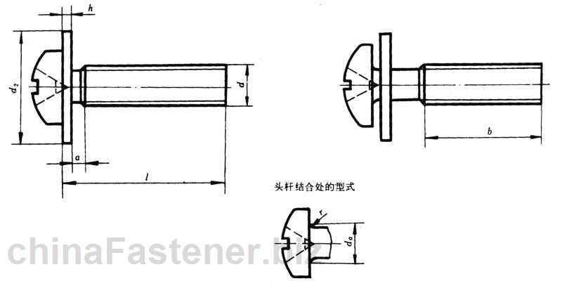 十字槽小盘头螺钉和大垫圈组合件|GB9074.6-88[标准 技术参数]