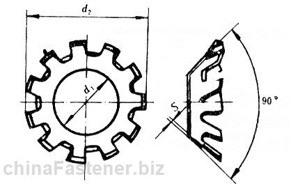 组合件用锥形锁紧垫圈|GB9074.28-88[标准 技术参数]