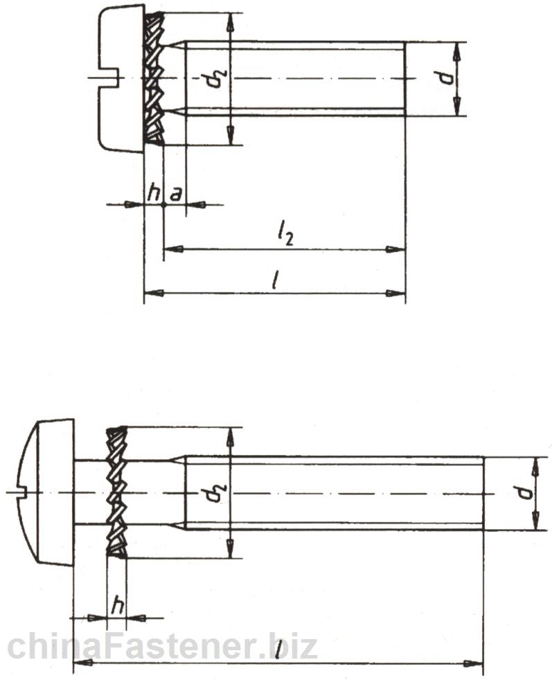 螺钉和锯齿形锁紧弹性垫圈的组合件|DIN6900-4[标准 技术参数]