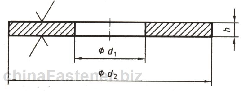 平垫圈—标准系列—产品等级A级|DINENISO7089[标准 技术参数]