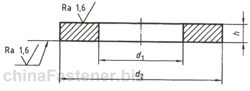 自攻螺钉和垫圈组合件用平垫圈—标准系列和大系列—产品等级A级（ISO10699:1999）|DINENISO10669[标准 技术参数]