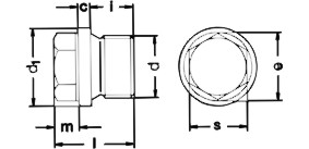 无锡螺丝厂提供-A4-DIN910不锈钢外六角螺塞