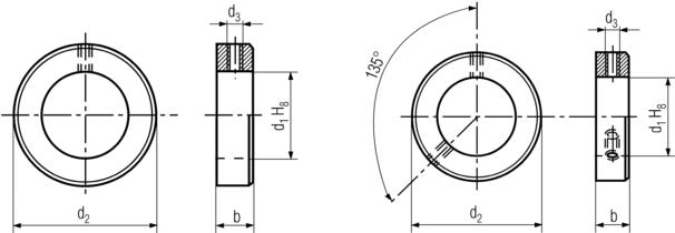 嘉兴[螺母|圆螺母]螺丝厂供应A2-DIN705侧面带孔圆螺母